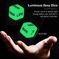 Funny Glow In Dark Love Dice Toys Adult Couple Lovers Games Aid Sex Party To G❤D