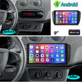 Für Seat Ibiza 6j 2009-2013 9" Android 12 Autoradio GPS Navi Wifi RDS BT DAB+SWC