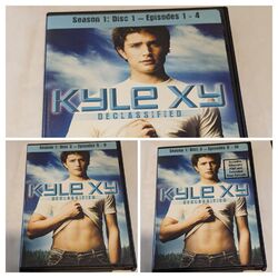 Kyle XY TV Show Season 1, 3 Dvd Set, Episodes 1-10, Discs 1-3