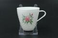 Hutschenreuther Exzellenz Rosita Kaffeetasse Tasse aus Porzellan Rose H 7 cm