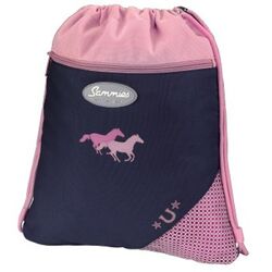 Sammies Premium Sportbeutel Palomino Horse Samsonite Turnbeutel Pferd rosa