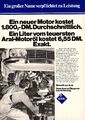3w21851/ Alte Reklame aus 1972 – ARAL - Motoröl