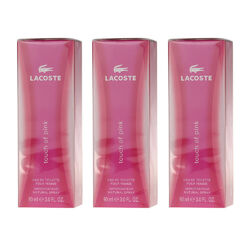 Lacoste Touch of Pink EDT - Eau de Toilette 90ml - 3x