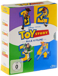 Toy Story 1-4 Blu-ray Box NEU VERSCHWEIßT