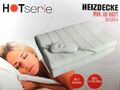 Elektrische Heizdecke 60 Watt Wärmedecke 150 x 80 cm Wärmeunterbett 3 Stufen Neu