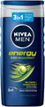 NIVEA MEN Energy Duschgel (250 Ml), Ph-Hautfreundliche Pflegedusche Mit Vitalisi