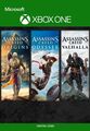 (VPN) Assassin's Creed Mythology Bundle Valhalla, Odyssey, Origins Code Xbox One