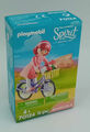 Playmobil 70124 Dreamworks Spirit Riding Free Maricela mit Fahrrad Blumen NEU