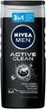 NIVEA MEN Active Clean Duschgel 250 ml pH-hautfreundliche Pflegedusche