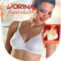 2er Pack DORINA Figur Chic Damen BH Bügellos Nahtlos Mittelträger BH Gr. 75D NEU