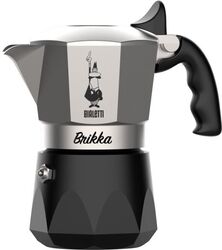 Bialetti Brikka 2023 Espressokocher Aluminium Kaffeebereiter Moka Kanne SilberDer erste Espressokocher mit Crema! ☕️☕️