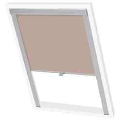 Verdunklungsrollo für Velux Dachfensterrollo Verdunkelungs Rollo GGL GPL GGU GHL⭐⭐⭐⭐⭐ Farben: Beige Grau Weiß oder Schwarz wählbar ✅