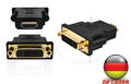 HDMI Stecker auf DVI-I Buchse 24+5 ADAPTER VERGOLDET 1080P FULL HD TV PC