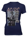 AC/DC T-Shirt Vintage DDDDC Dirty Deeds Done Dirt Cheap Band Merchandise Damen 