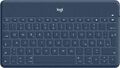 Logitech Keys-to-Go Kabellose Tablet-Tastatur, Bluetooth, iOS-Sondertasten, Ultr