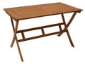 Gartentisch Klapptisch Tisch Holztisch BONITA 70x120cm, klappbar, 2. WAHL