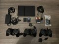 Playstation 2 Konsole Slim Set - Schwarz + 14 Spiele + Controller + MemoryCards