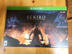 NUR STATUE Sekiro Shadows Die Twice Collectors Edition PS4 Xbox One (+ Box)