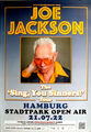 JOE JACKSON - 2022 - In Concert - The Sing you Sinners Tour - Poster - Hamburg