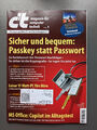 c´t ct - Magazin für Computer Technik - Nr. 8  2024 Passkey