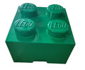 LEGO Storage Brick 4 Grün Aufbewahrungsbox mit 4 Noppen Baustein stapelbar