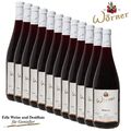 (4,55€/l) Rotwein 12 x 1l Wein aus der Pfalz - WEINGUT WÖRNER roter Hausschoppen