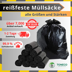 Nirgendwo Günstiger ✅ 35L, 60L, 120L, 240L STARKE Müllsäcke Müllbeutel MülltütenMegapreis ✅  Top Qualität  ✅  Zustellung in 1-2 Tagen ✅