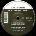 L.A. Nash Its About Time Vinyl Single 12inch NEAR MINT Blow Up