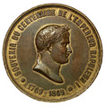 Frankreich 1769 - 1869 HUNDERTJÄHRIGES JAHRESTAG NAPOLEONS GEBURT vergoldete Bronzemedaille - hohe Qualität!