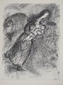 Marc Chagall: Die Bibel, Mutter Und Sein Kind, Tiefdruck, 1960