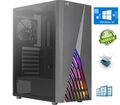 Gaming PC RGB i5 Bis 4x3.60 GHz 8-16gb Ram GTX SSD Windows 10Pro