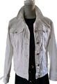 Jeansjacke Jacke Women Essentials Weiß Baumwollgemisch Gr 40, Top!