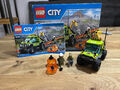 LEGO City 60121 - Vulkan-Forschungstruck | Gebraucht, komplett