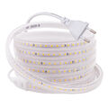 220V 1-30m LED Stripe SMD 2835 Streifen Band Licht Leuchte Lichterkette 120leds