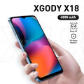 XGODY NEU 6,3 Zoll Android Smartphone Handys Ohne Vertrag 2+16 GB Dual SIM 4Core