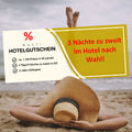 Multi Hotel Gutschein 3 Nächte, 2 Pers. ca. 1.700 Hotels nach Wahl (UVP € 349,-)