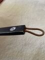 Auth Hermes Sellier Shoe Horn Long Wooden Black Color Unisex Shoe Care 19.7in