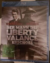 Blu-ray "Der Mann der Liberty Valance erschoss" ( John Wayne, James Stewart. 