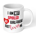 Ich bin nicht verwöhnt, mein Mann liebt mich einfach! - Gedruckte Tasse Paar HIS HER HIM