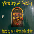Andrew Sixty - Stand By Me / Great Balls Of Fire - gebrauchte Vinyl-Schallplatte - K1177z