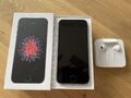 Apple iPhone SE 2016 - 16GB - Space Grau - Kopfhörer - Akku Defekt -Zubehörpaket