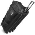 Trolley XL Reisetrolly große Reisetasche mit Rollen und Griff 120 Liter Schwarz