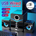 PC Laptop Lautsprecher Subwoofer AUX Multimedia Speaker für Computer Notebook
