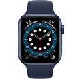 Apple Watch Series 6 GPS, White/Blue/Black/Red  Alu. case, sport band, 44mm G3