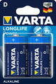 2 x Varta Longlife Power / HighEnergy 4920 Mono D Alkaline LR20 1,5V Batterie