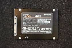 Samsung SSD 860 EVO 250GB Modell MZ-76E250 SATA3 #6690