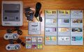 SUPER FAMICOM KONSOLE 2 CONTROLLER 18 GAMES Gameboy Sammlung SNES Nintendo Japan