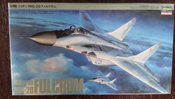 Mikojan-Gurewitsch MiG-29 Fulcrum  1/72 Hasegawa Sammlungsauflösung Vintage