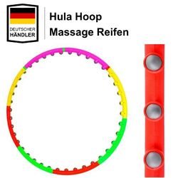 Hula Hoop Reifen, Massagenoppen zum abnehmen Hoopdance Hooping Fitnessreifen 1kg