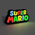 Super Mario Logo Lampe - Die Lampe für den Nintendo Nerd